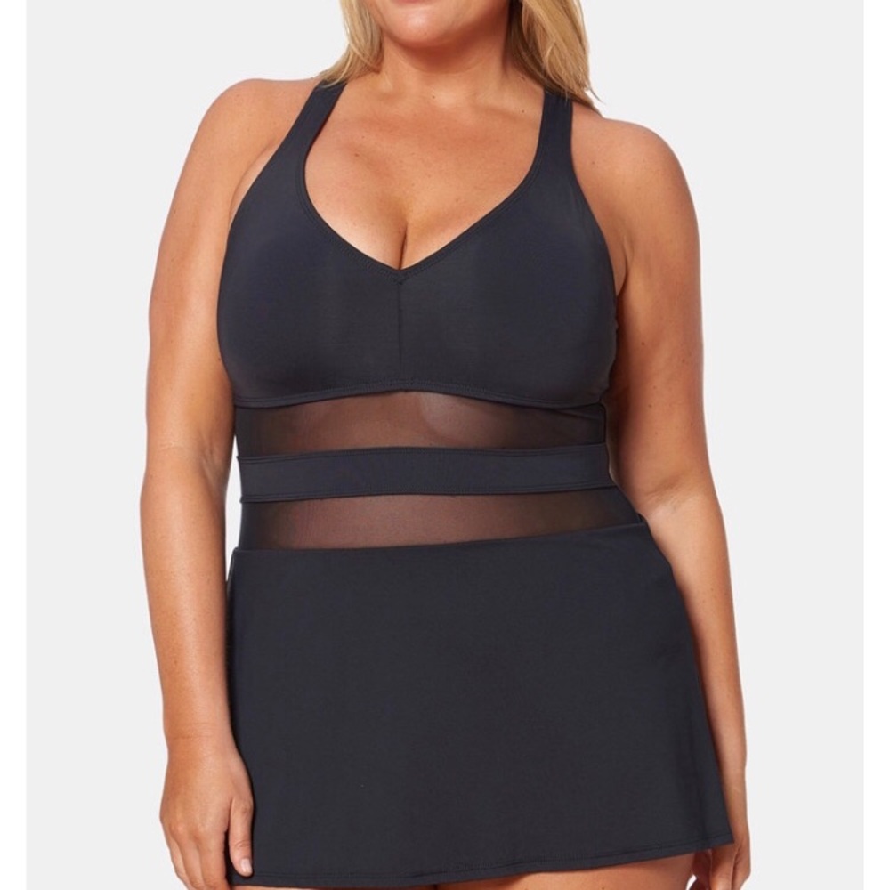 Plus size Bleu by Rod Beattie Swimdress
